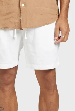 ACADEMY BRAND - Riviera Linen Short White