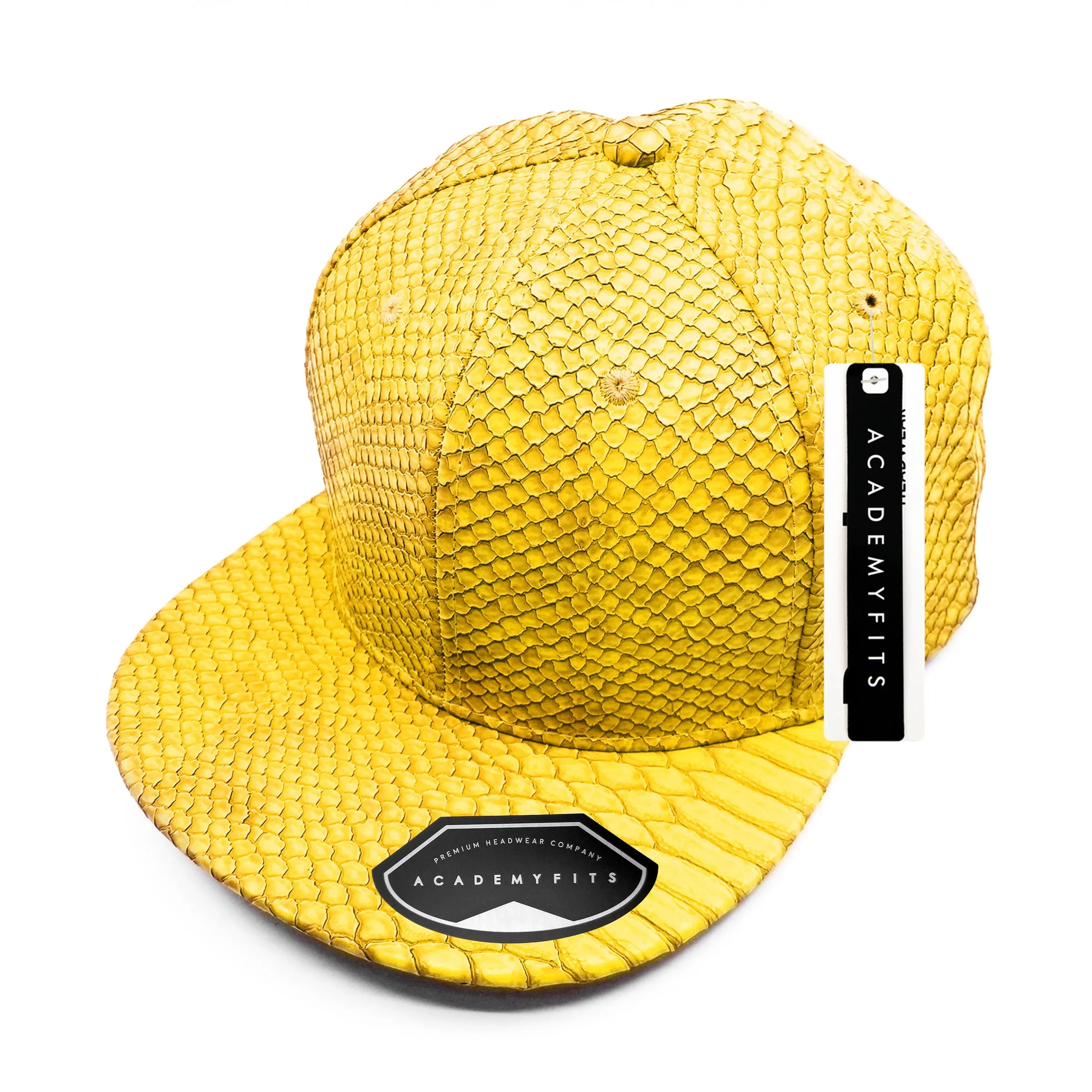 Academy Fits Snakeskin Strapback Hat 4014