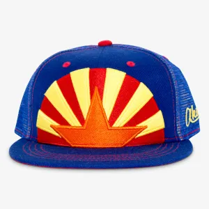 Arizona Star Flatbill Snapback Hat