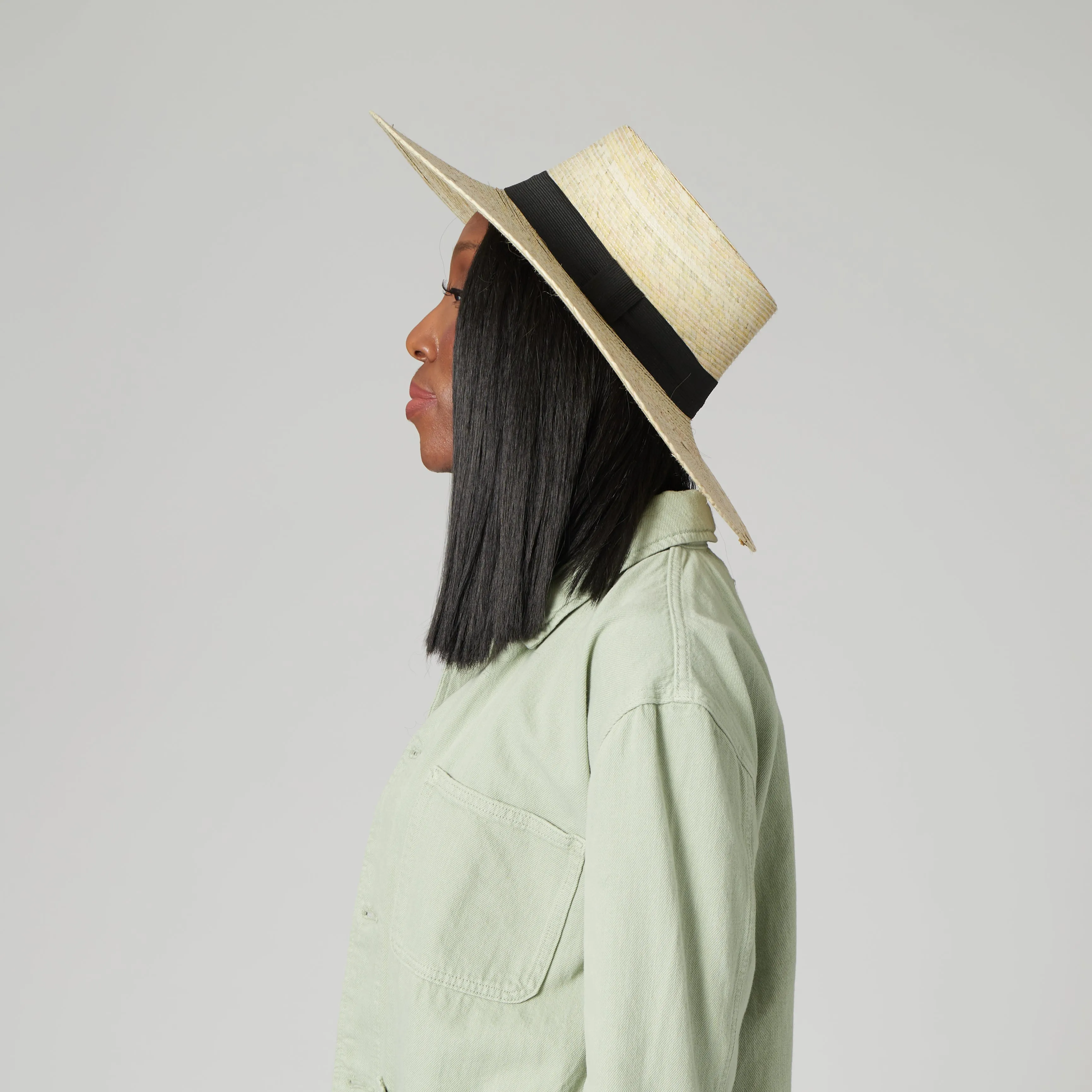 Baile Palm Straw Boater