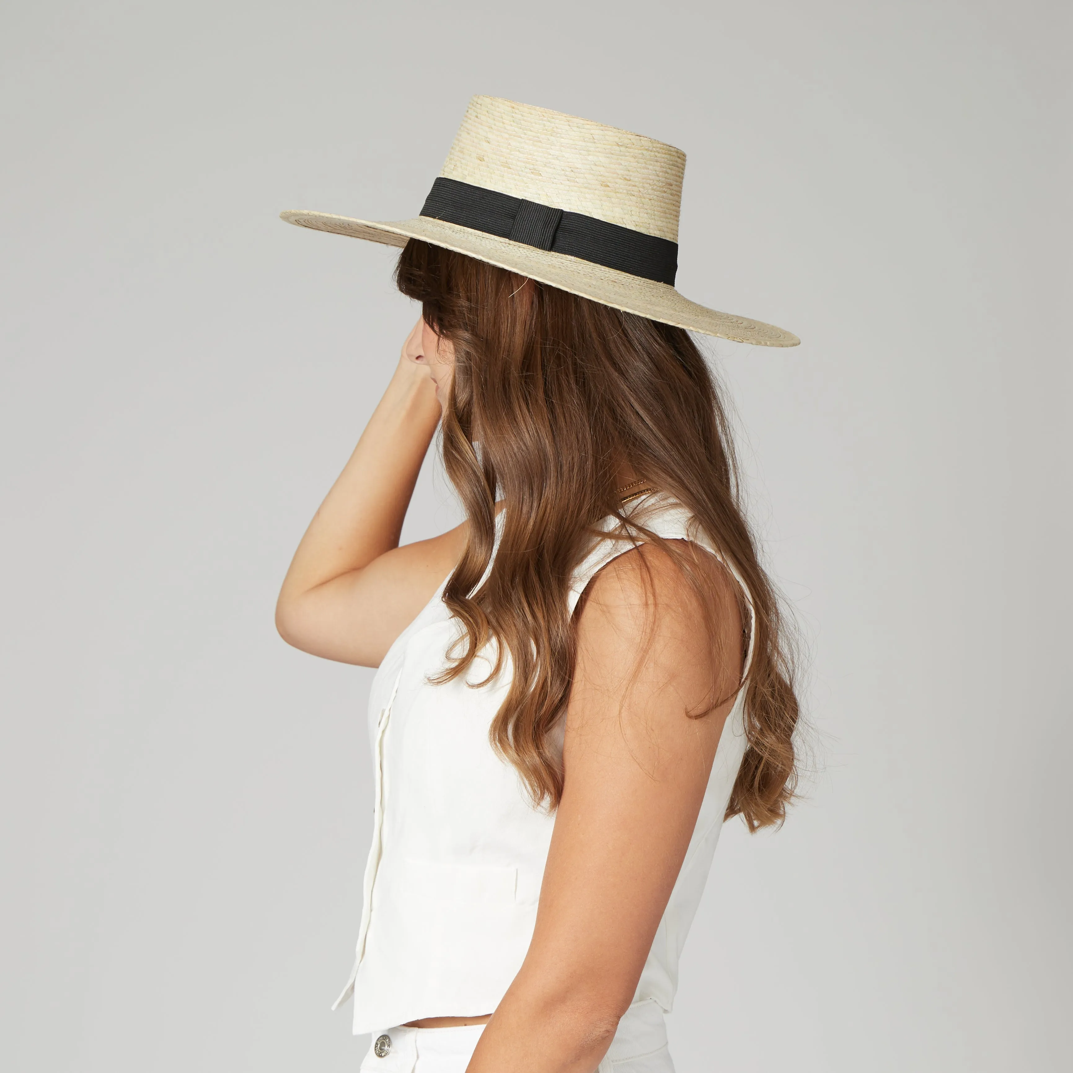 Baile Palm Straw Boater