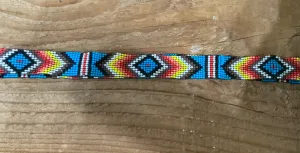 Beaded Stretch Hatband 3/4”