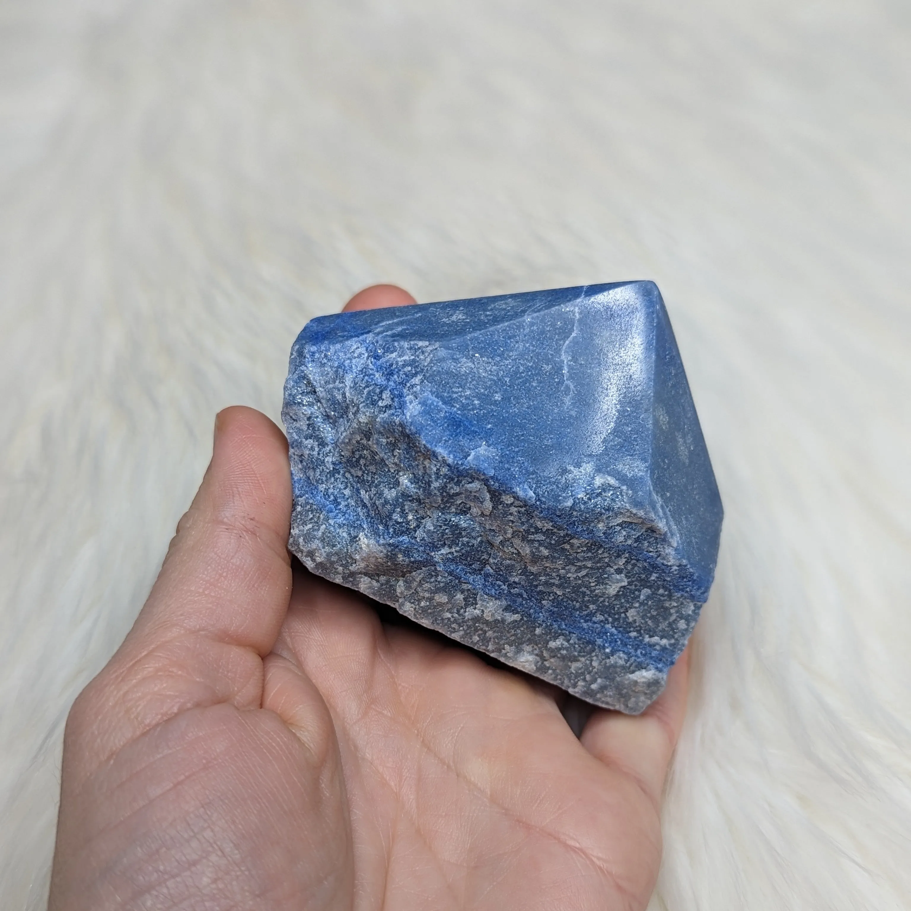 Blue Aventurine Quartz Polished Point