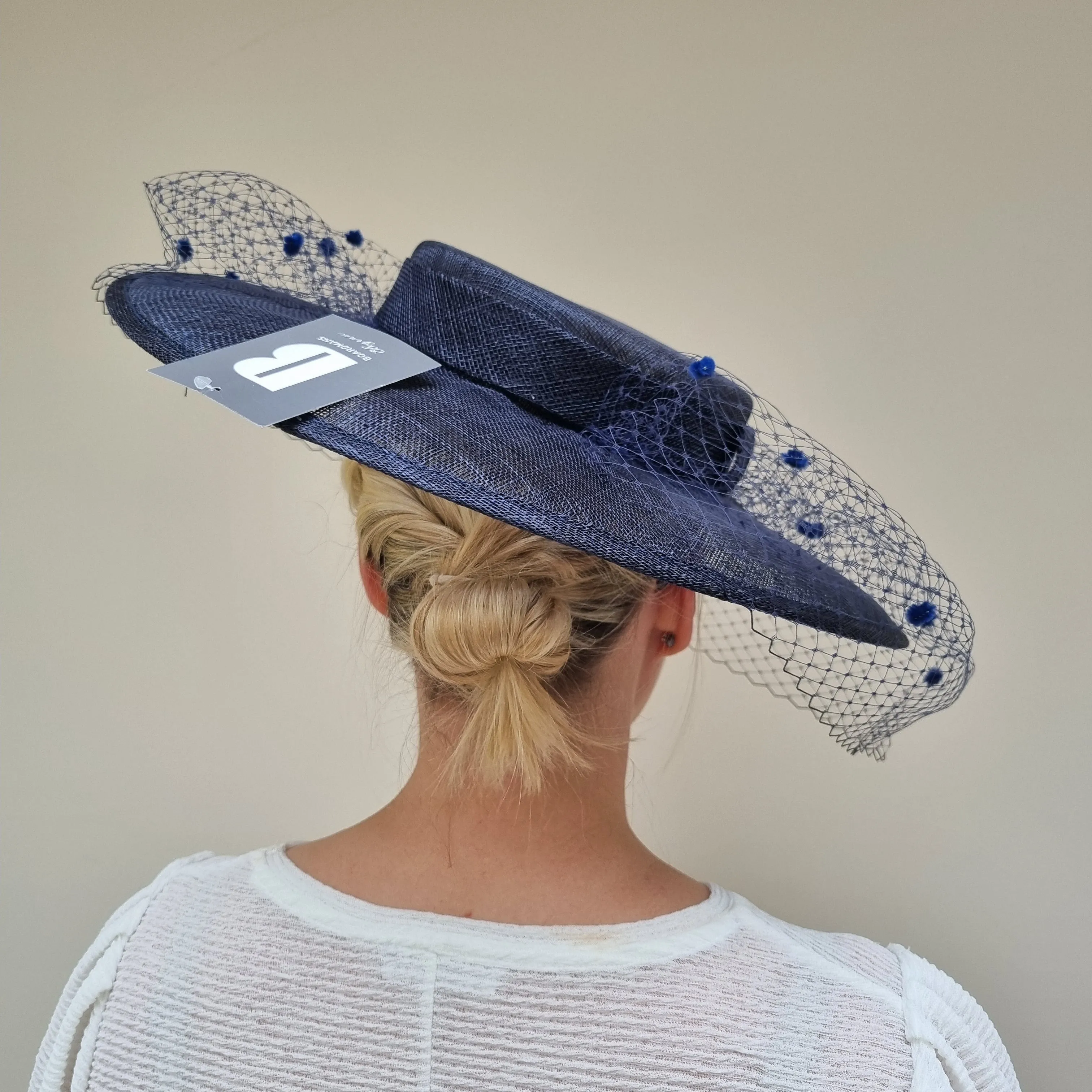 Boardmans Romy Boater Hatinator In Navy