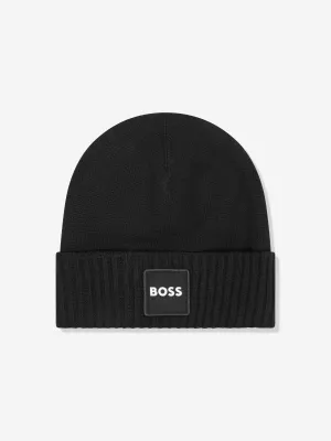 BOSS Boys Pull On Hat in Black