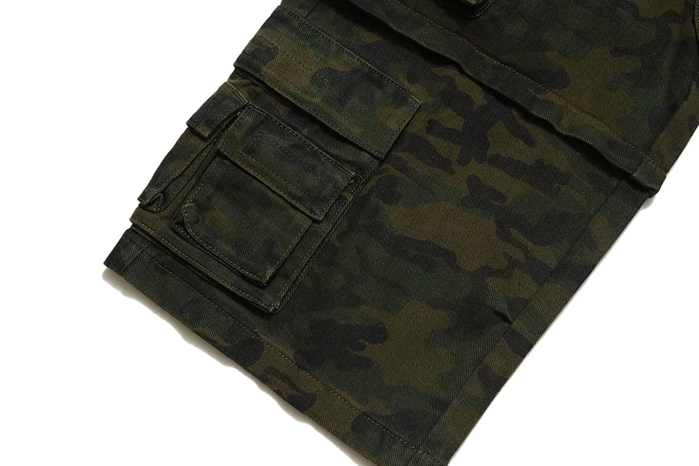 Camouflage | Pockets Shorts