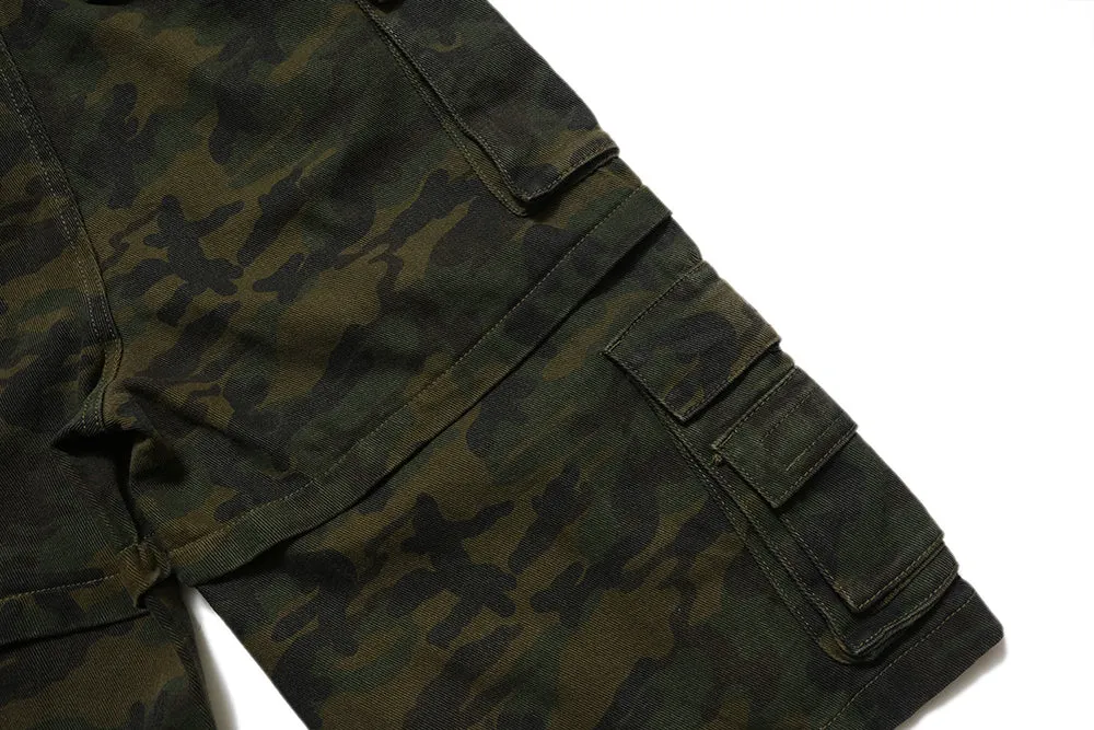 Camouflage | Pockets Shorts