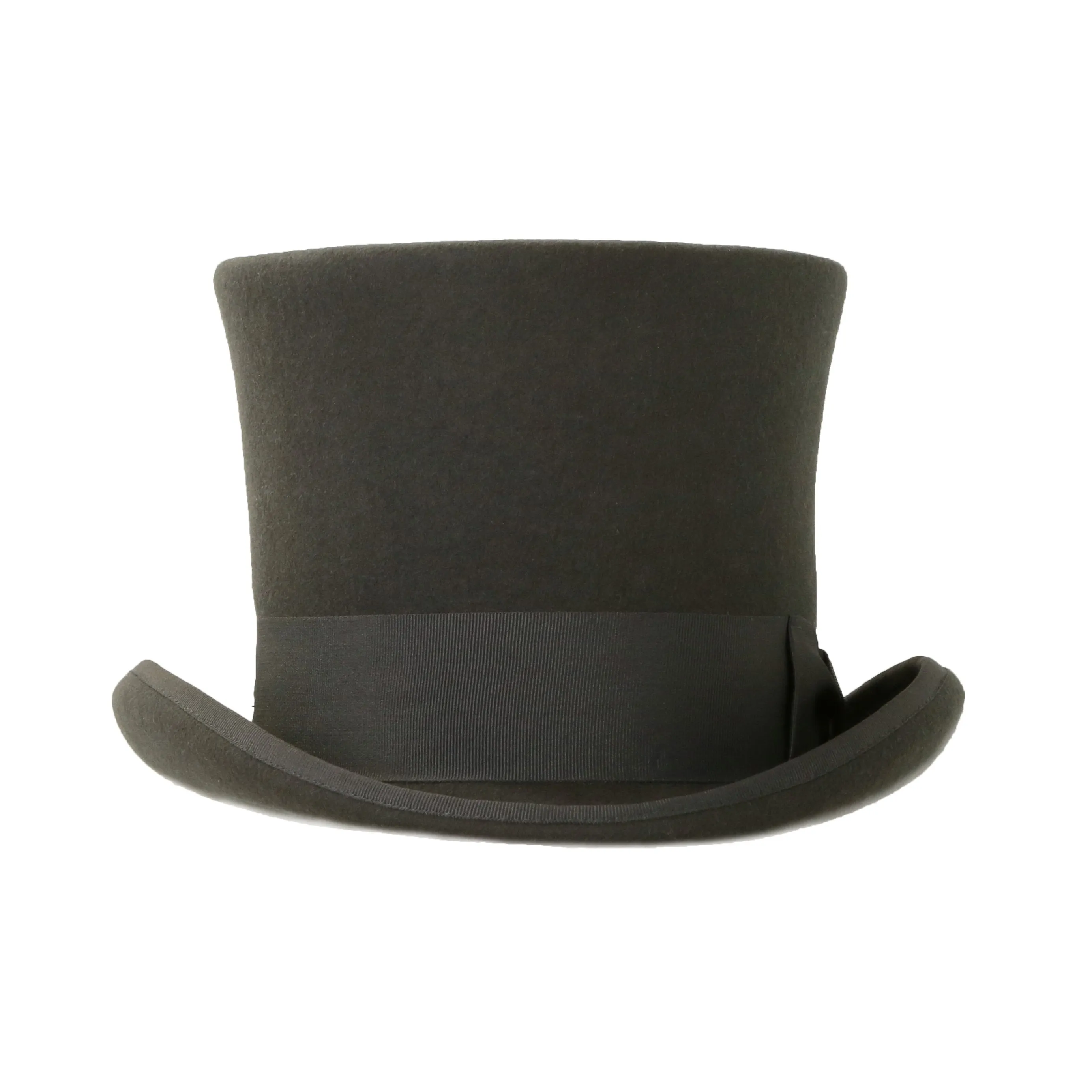 Charcoal Premium Wool Top Hat