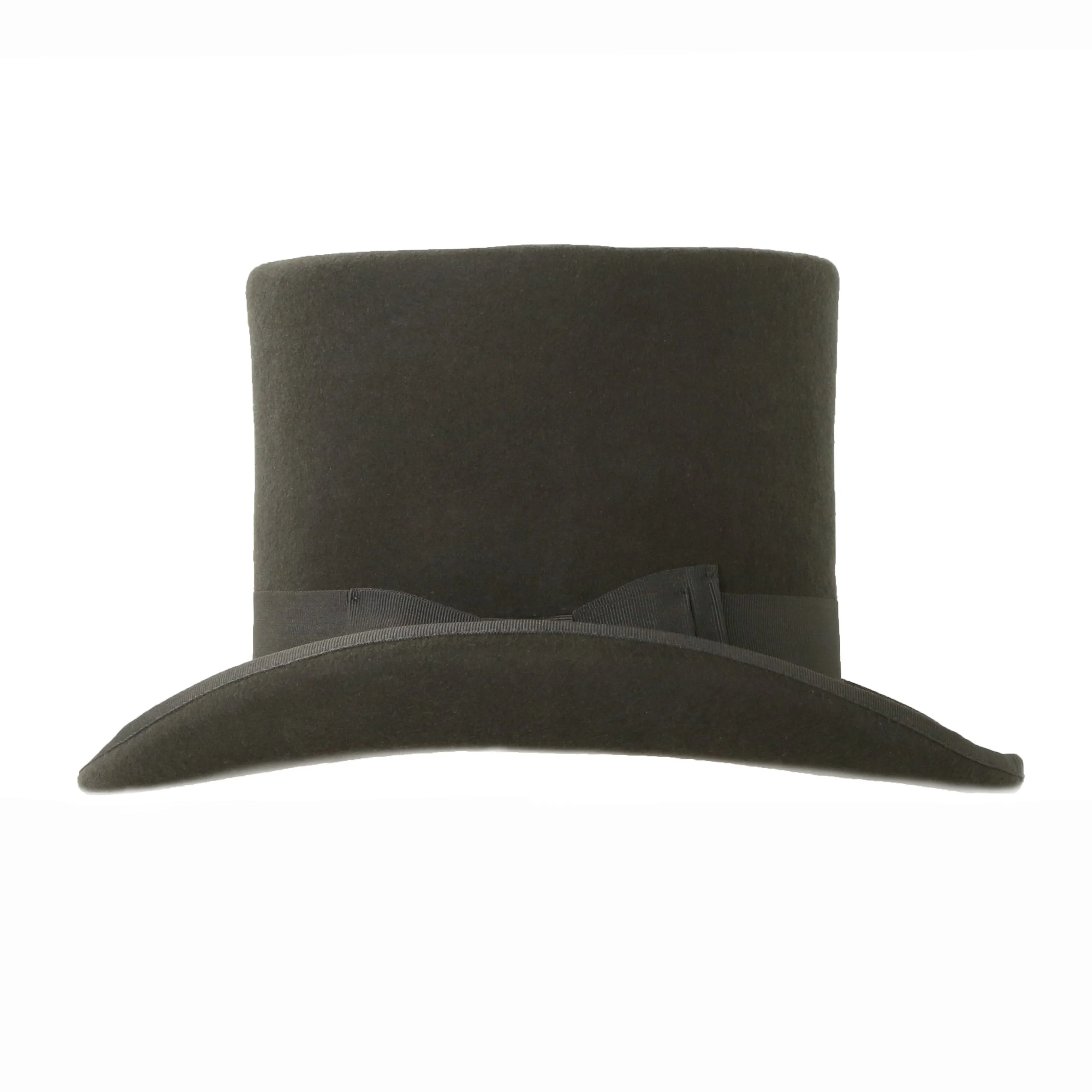 Charcoal Premium Wool Top Hat