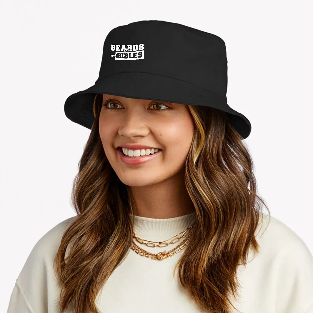 Christian Shirts Beards And Bibles Cross Faith Jesus Bucket Hat