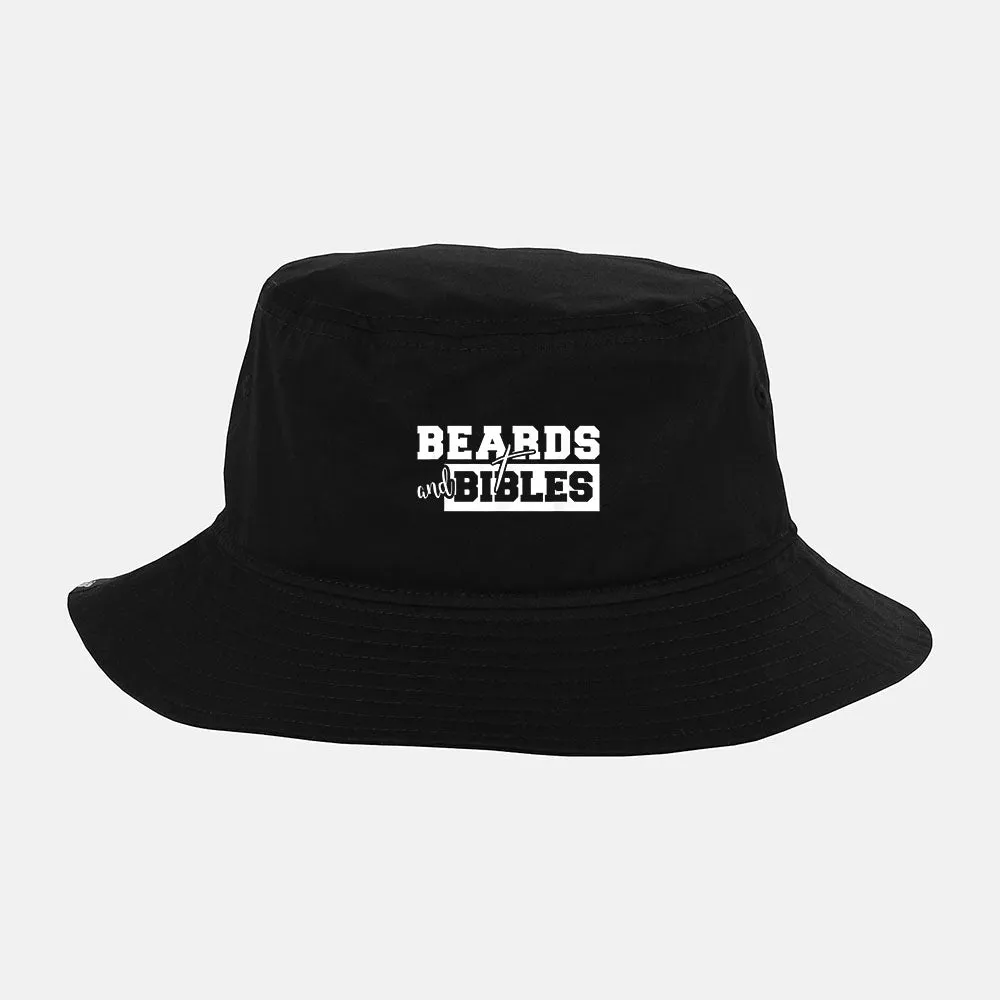 Christian Shirts Beards And Bibles Cross Faith Jesus Bucket Hat