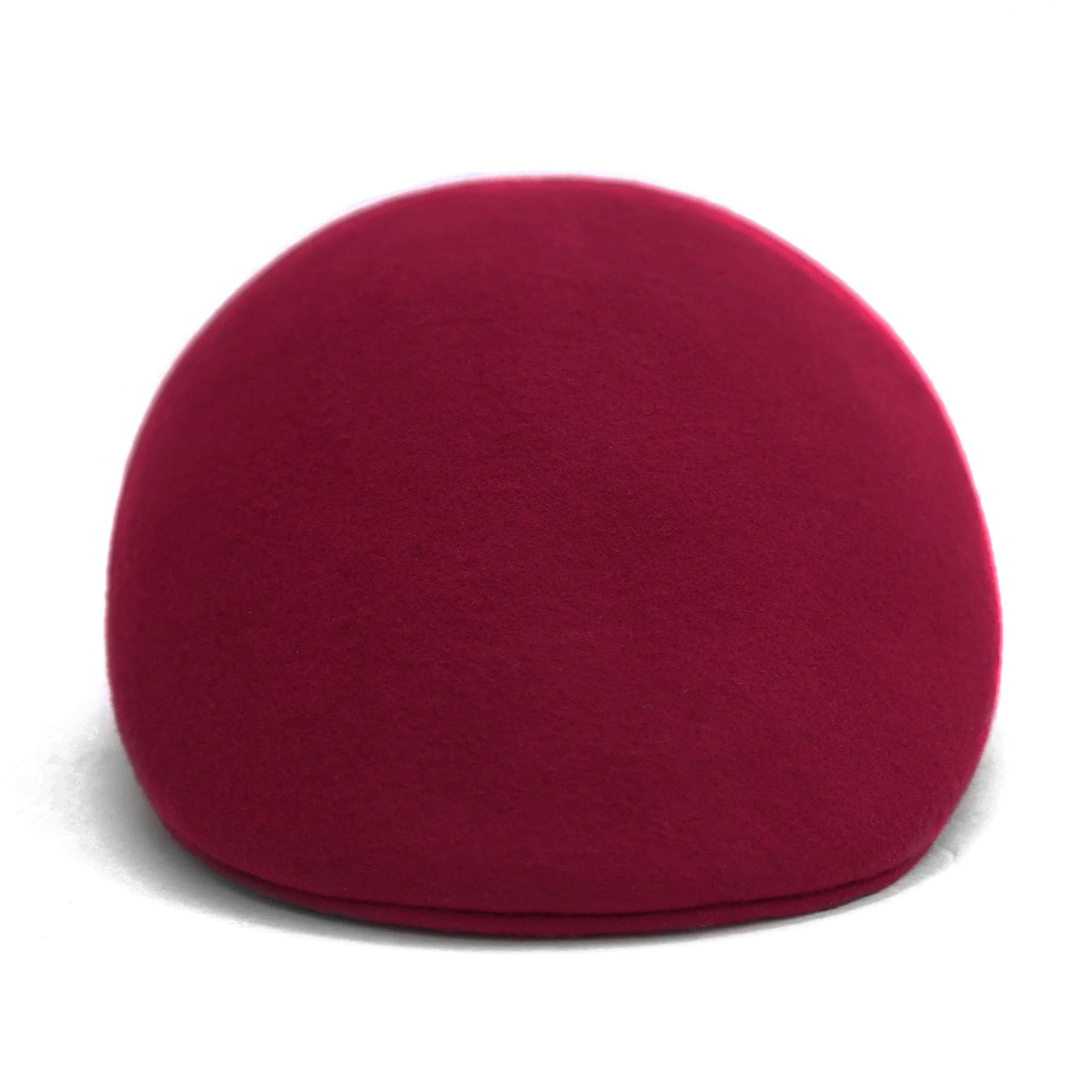 Classic Premium Wool Light Burgundy English Hat