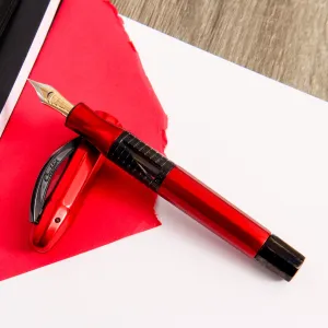 Conklin Nozac Classic 125th Anniversary Red Fountain Pen