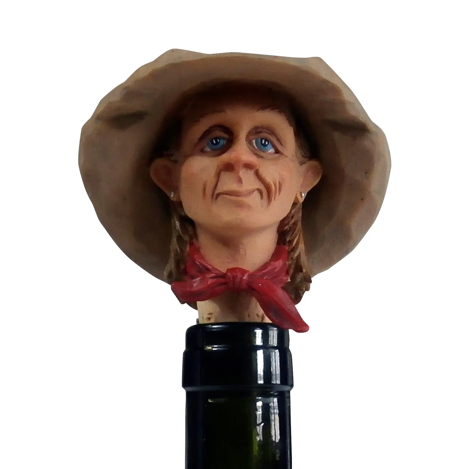 Cowgirl Dusty Darlin' Western Wine Bottle Stopper