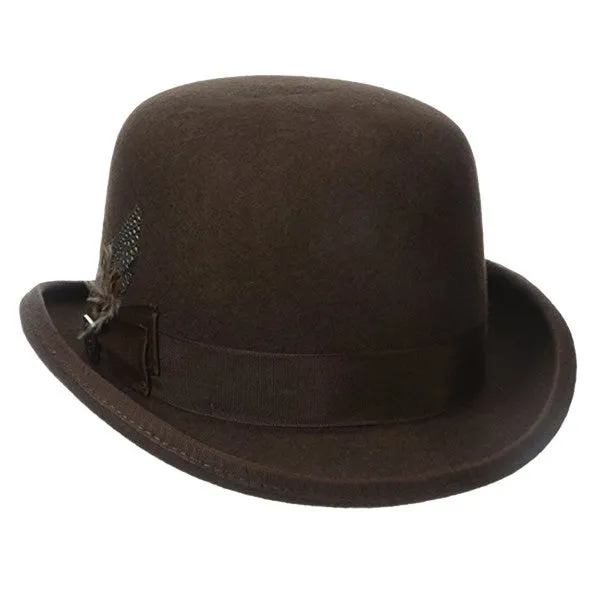 Dorfman Pacific - Stacy Adams Classic Bowler Hat