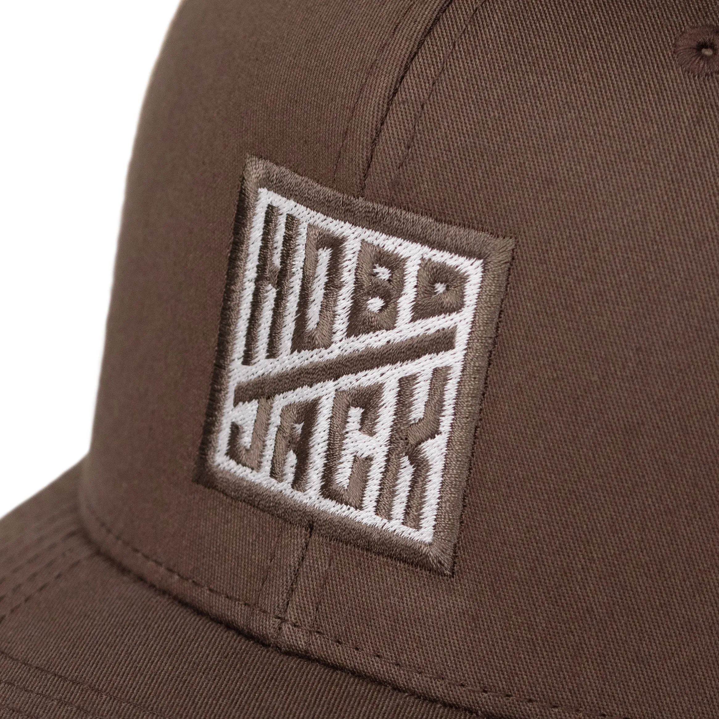 EMBLEM TRUCKER CAP DELUXE - COFFEE & CREAM