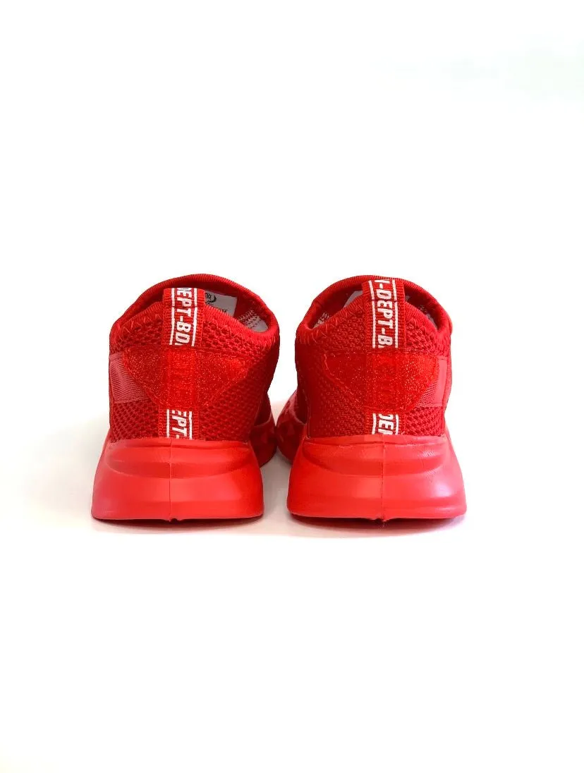 Fadeaway 1s Red Sneakers