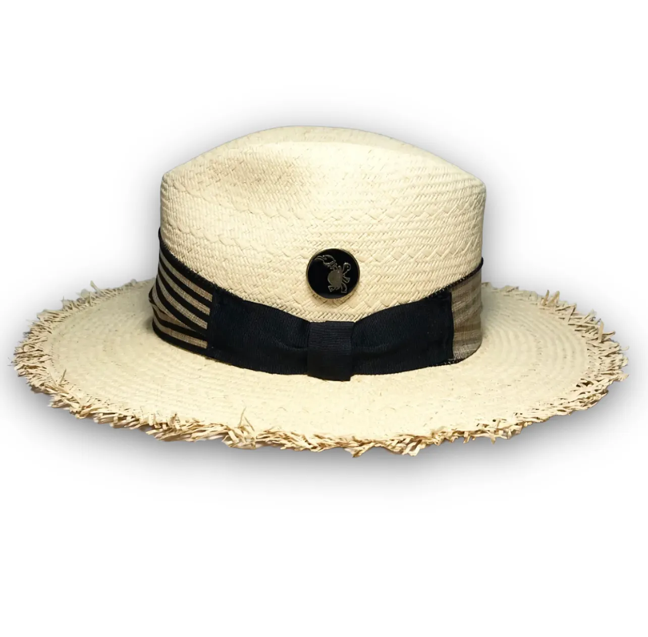 FLAMEKEEPERS HAT CLUB TAMBEROS LECHE CREMA STRAW HAT