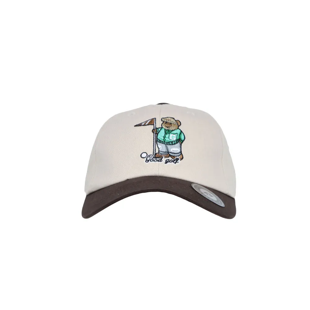 Good Golf Caddy Bear Embroidery Baseball Cap Dad Hat TR11482