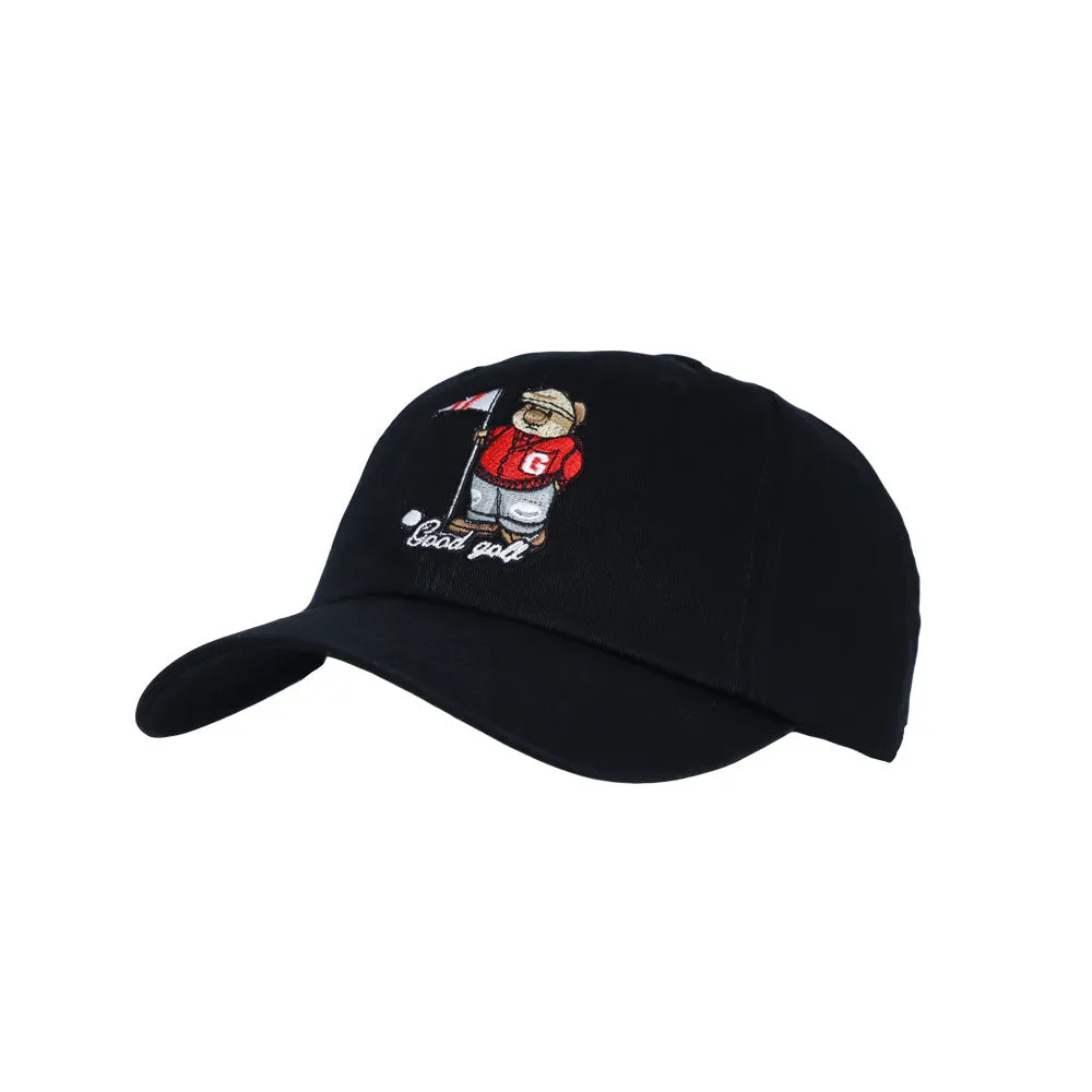 Good Golf Caddy Bear Embroidery Baseball Cap Dad Hat TR11482