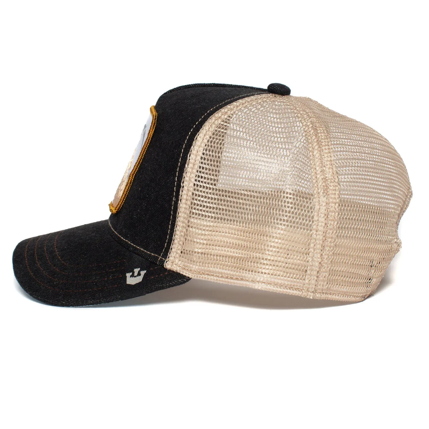 Goorin Bros The GOAT Charcoal Trucker Hat