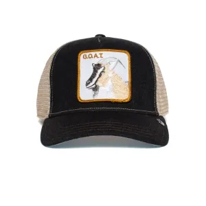 Goorin Bros The GOAT Charcoal Trucker Hat