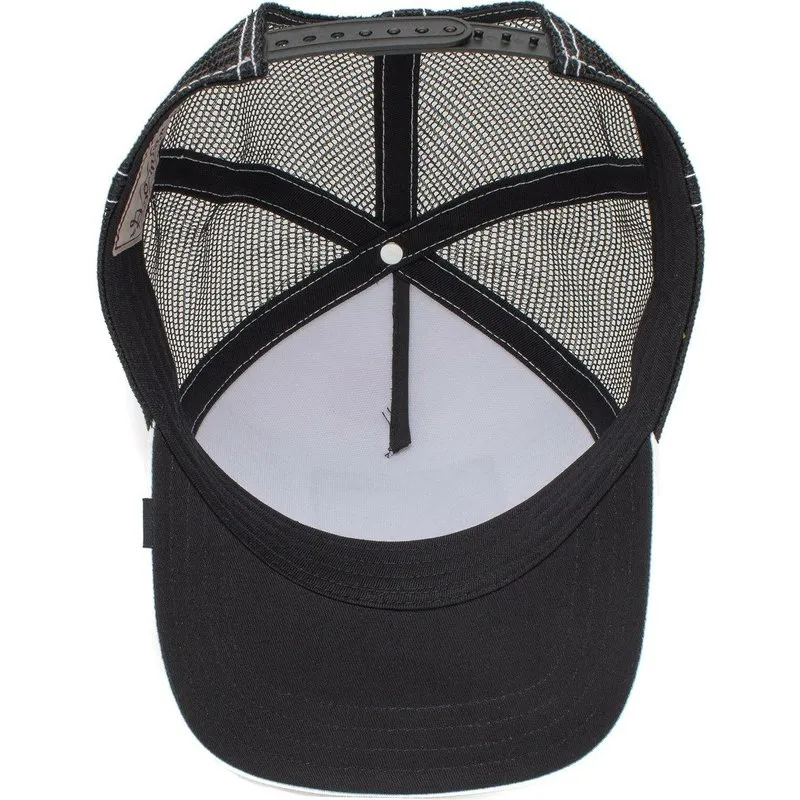 Goorin Bros Zebra Exxxtreme White Trucker Hat