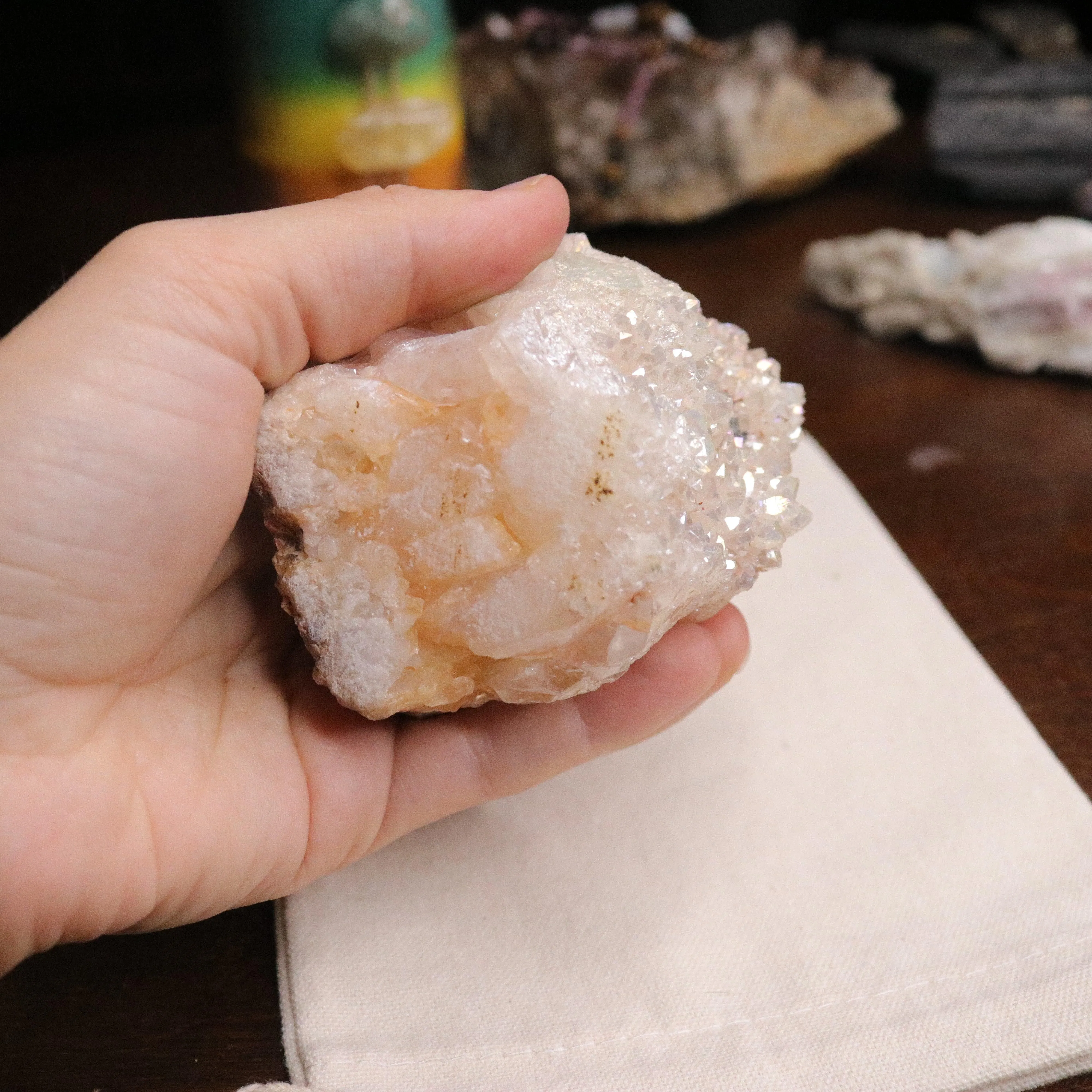 GORGEOUS Chunky Angel Aura Citrine ~ Prosperity, Abundance and Solar Plexus Healing