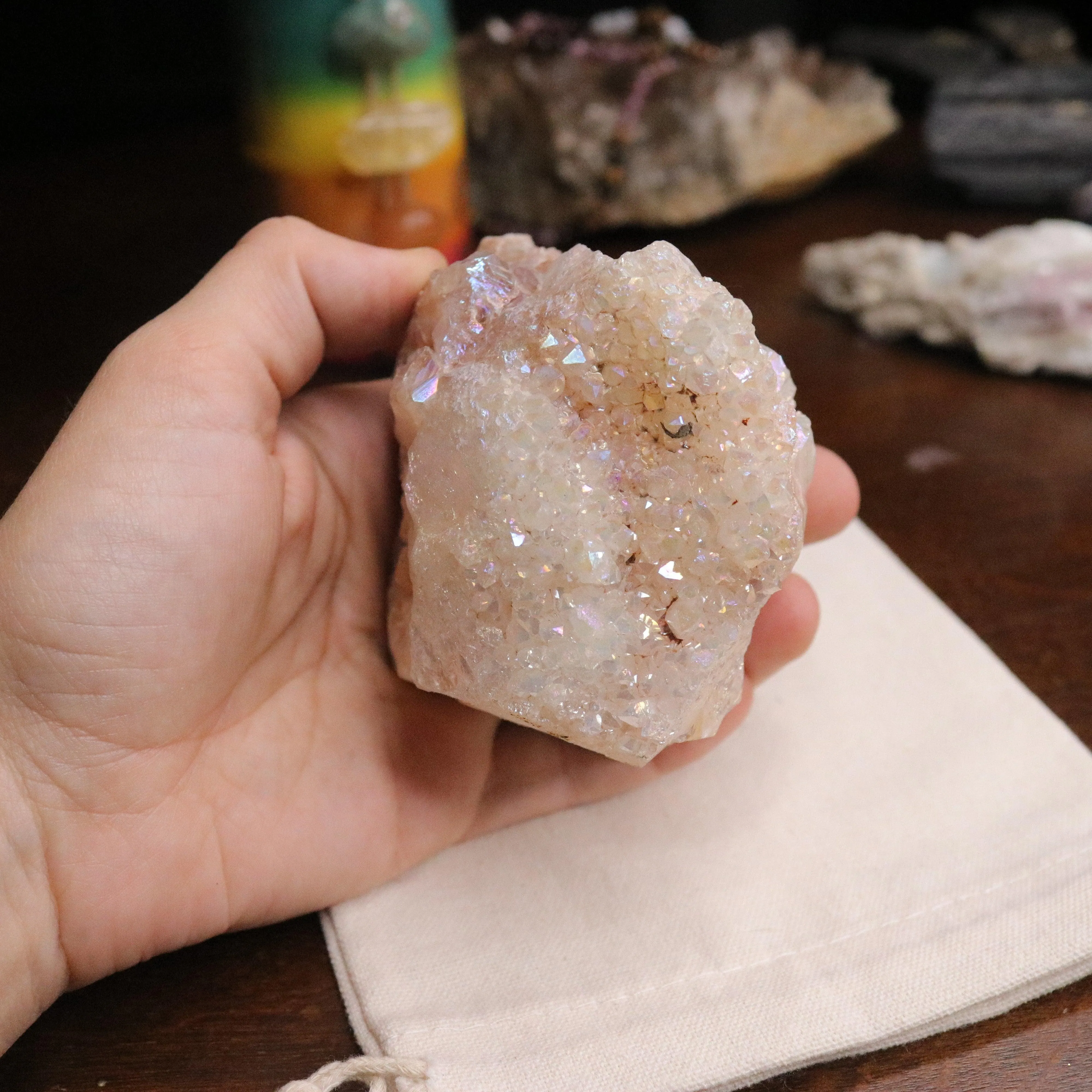 GORGEOUS Chunky Angel Aura Citrine ~ Prosperity, Abundance and Solar Plexus Healing