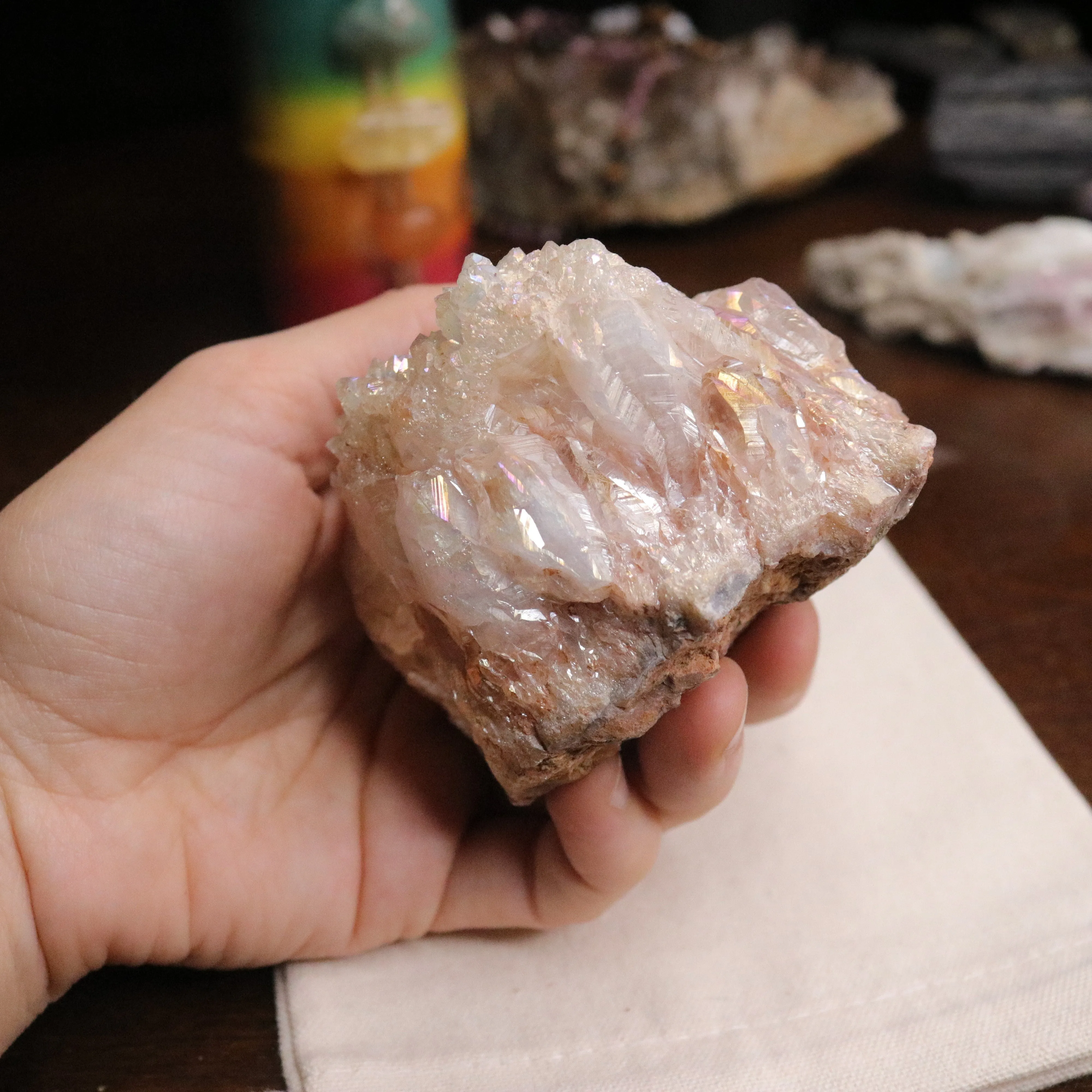 GORGEOUS Chunky Angel Aura Citrine ~ Prosperity, Abundance and Solar Plexus Healing