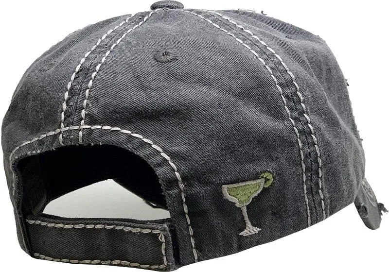 KBV1377 "I Need a Huge Margarita" Vintage Washed Baseball Cap