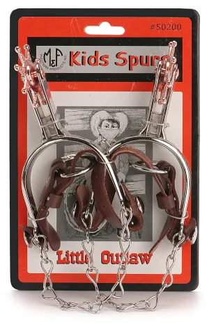 Little Outlaw Kids Western Spurs