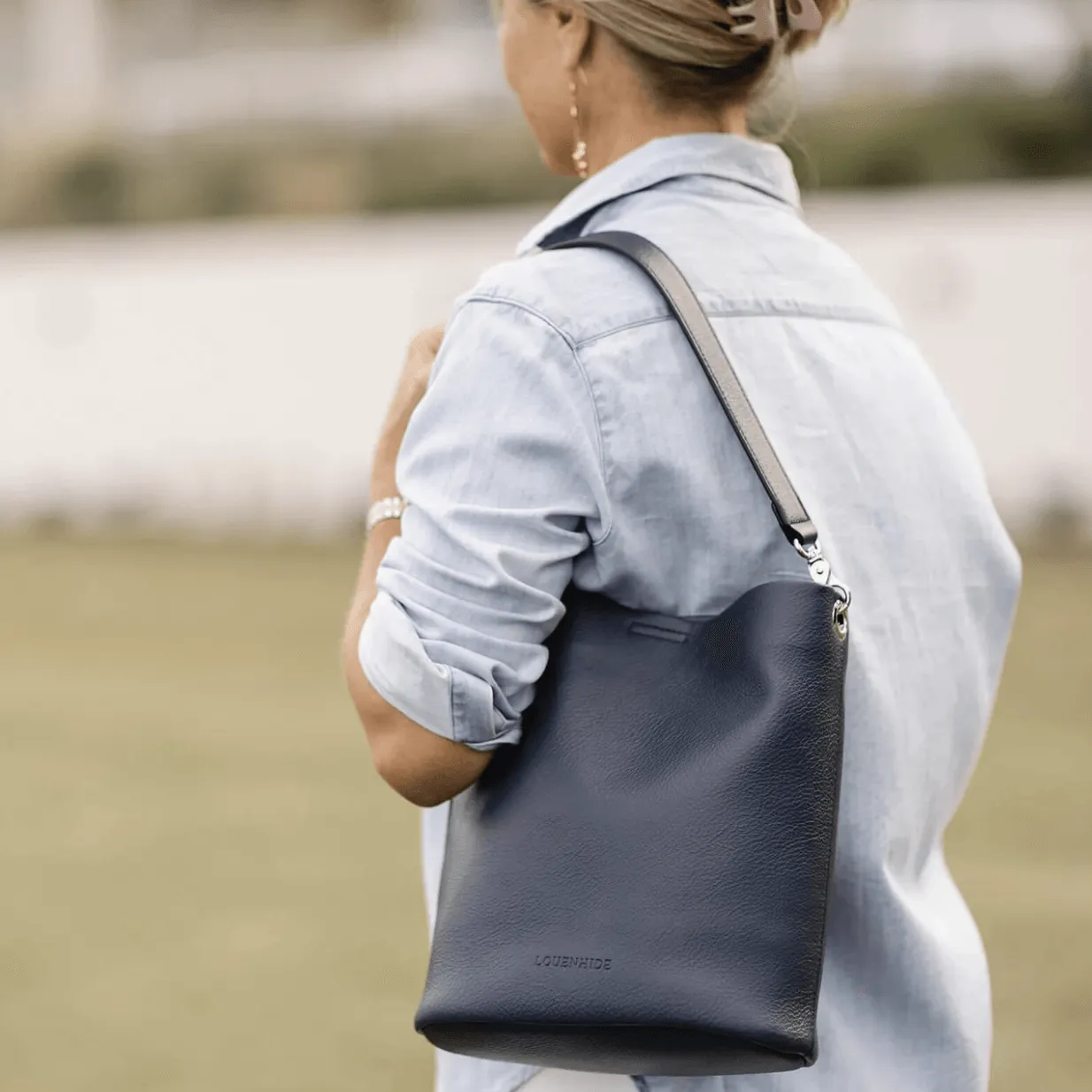 Lucy Shoulder Bag | Navy