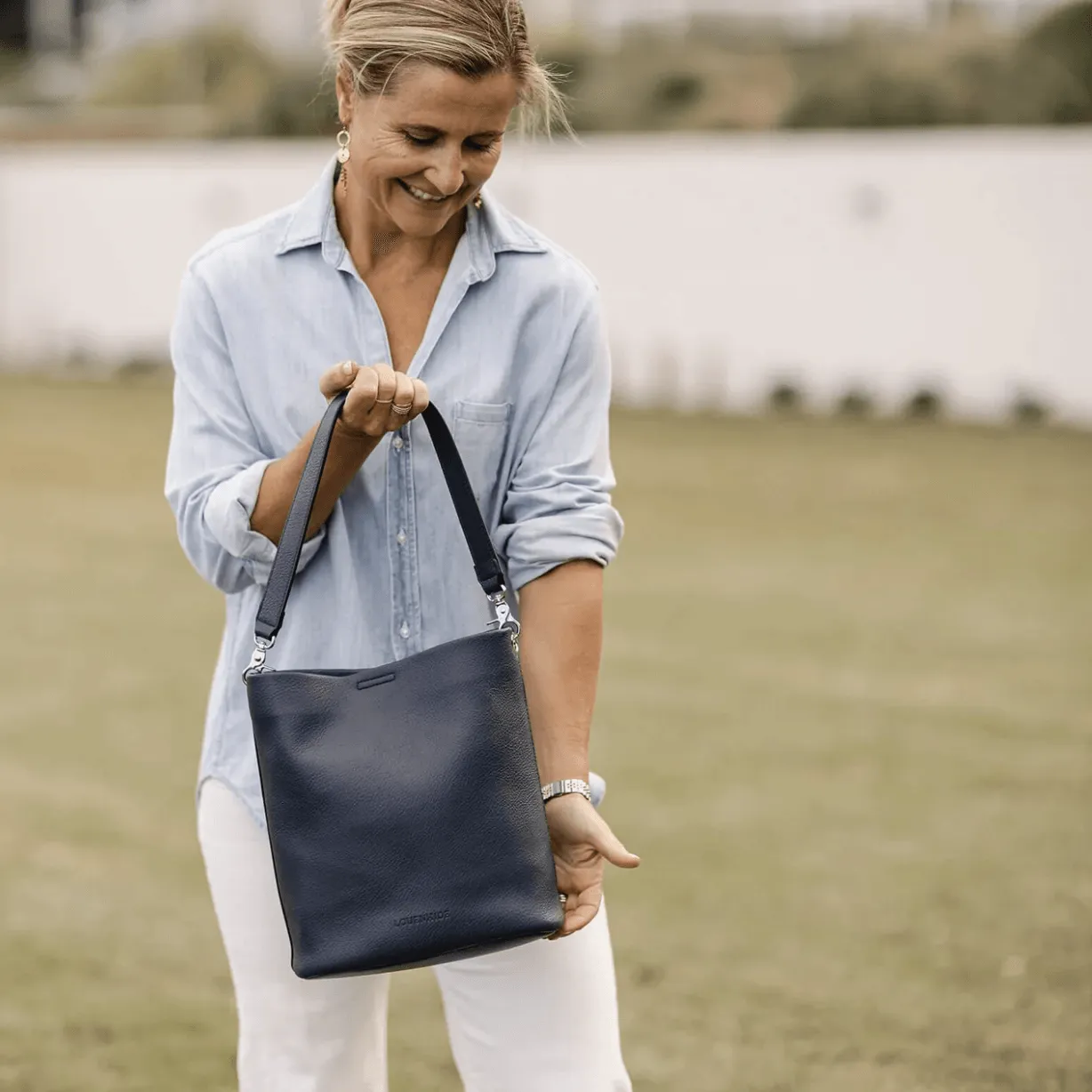 Lucy Shoulder Bag | Navy