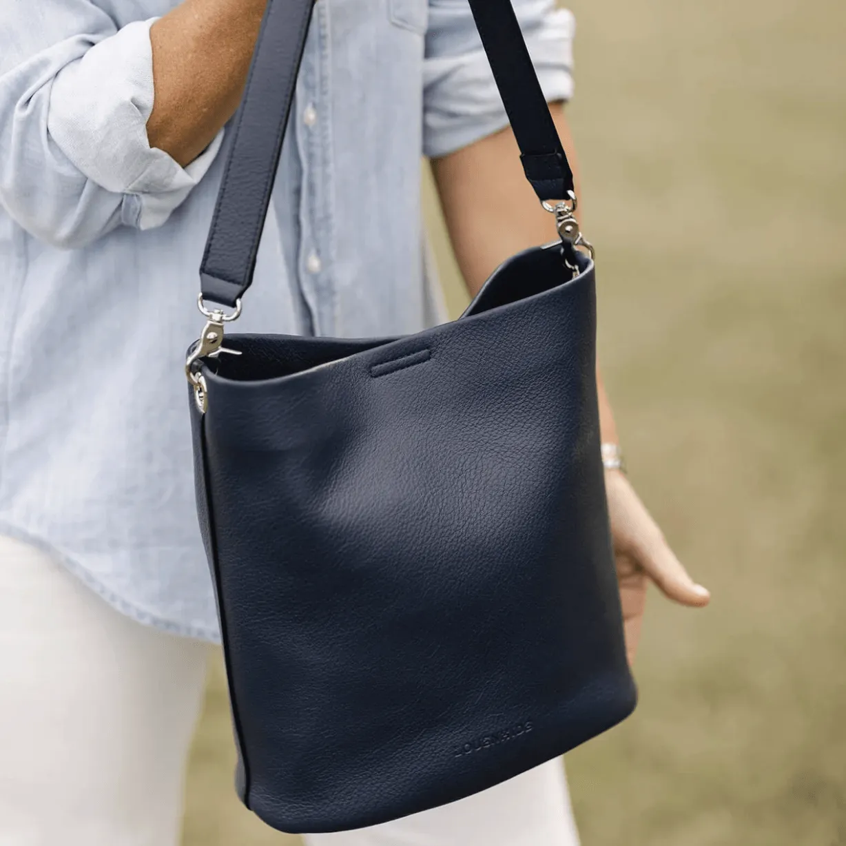 Lucy Shoulder Bag | Navy