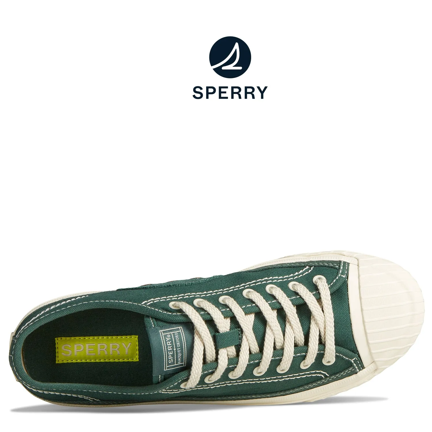 Men's SeaCycled™ Raquet Oxford Sneaker Green (STS25760)