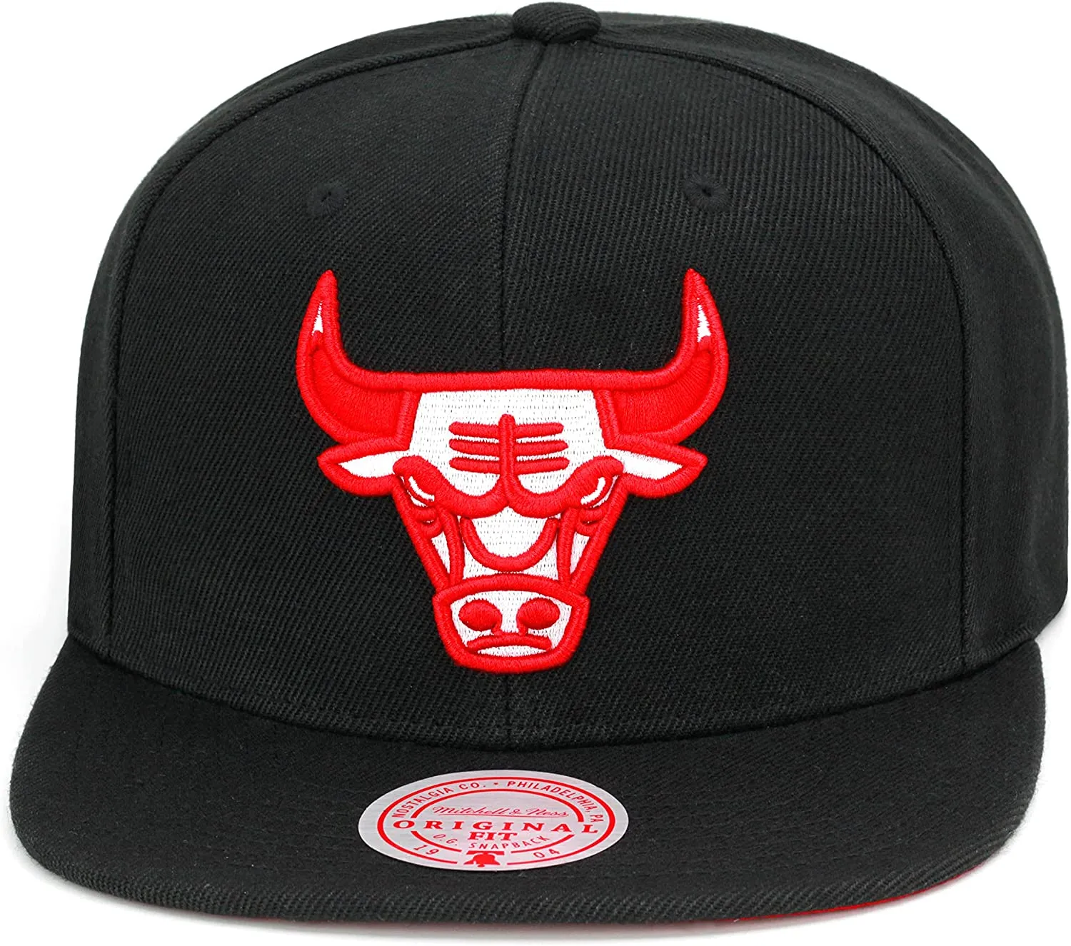 Mitchell & Ness NBA Bred Adjustable Snapback Hat