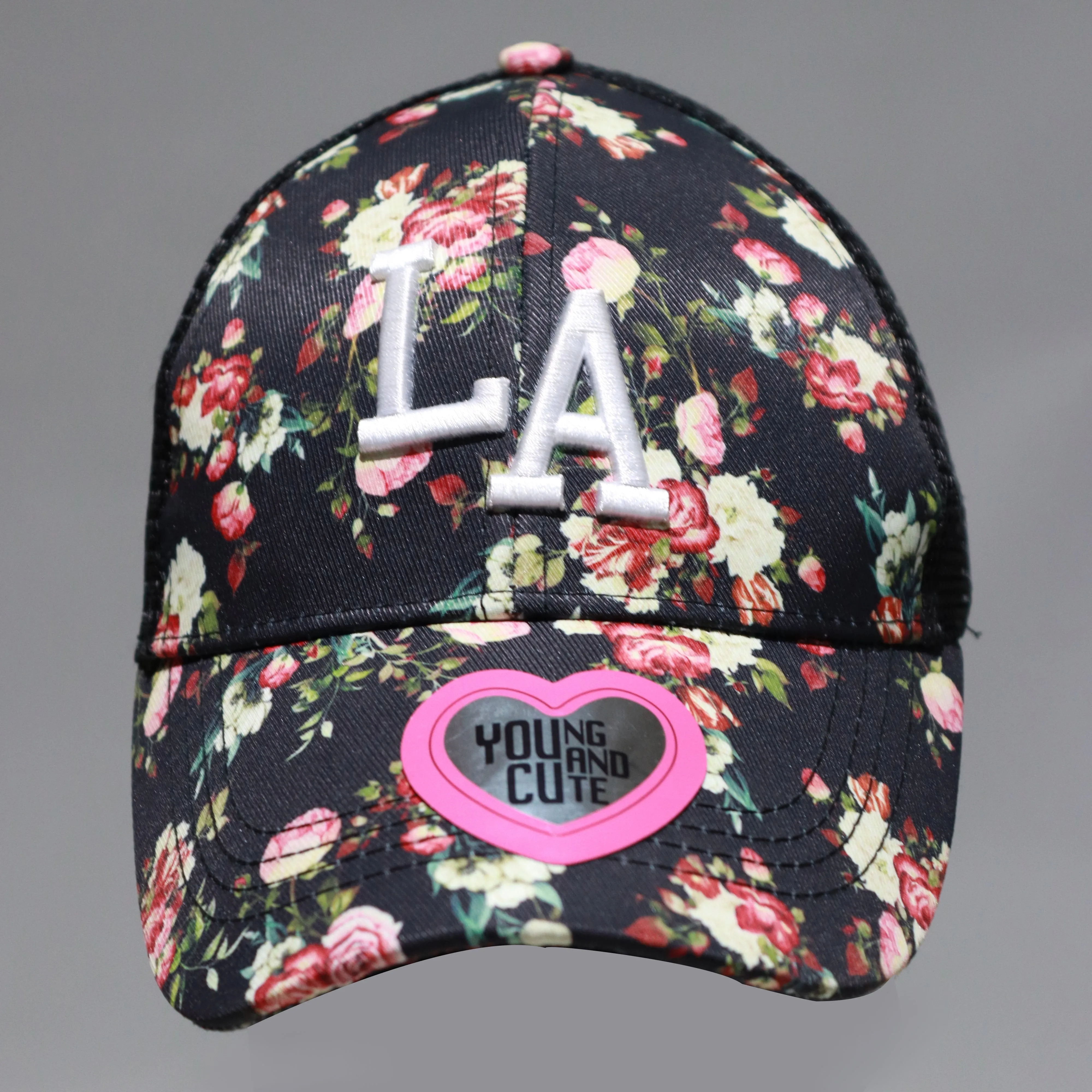 Multi Colour floral printed cap