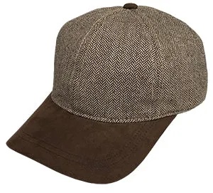 Nightwatch Herringbone Baseball Cap by Broner