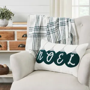 Pine Grove Plaid Noel Pillow