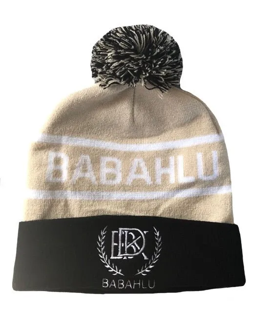 Pom Pom Beige Beanie