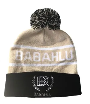 Pom Pom Beige Beanie