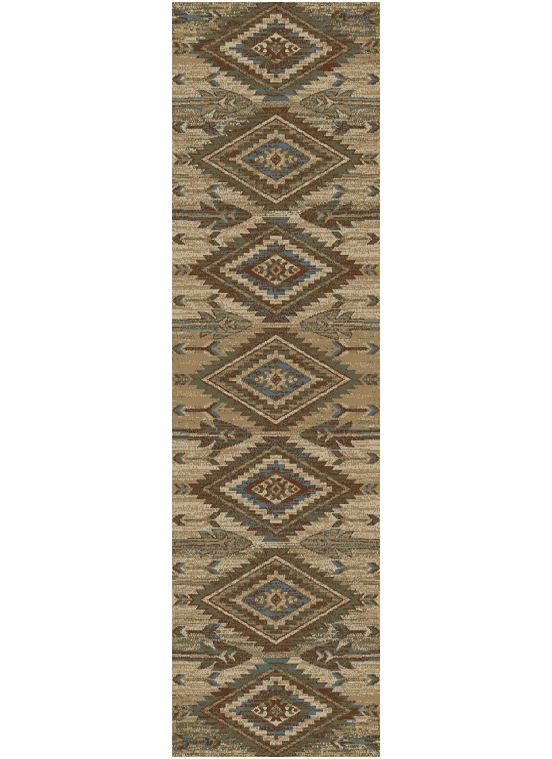 "Broken Bow Antique" Western Area Rug (4 Sizes Available)