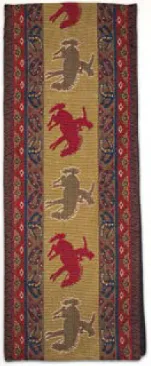 "Broncos" Western Jacquard Table Runner