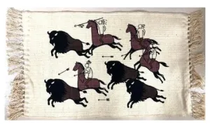 "Buffalo Hunt" Western Placemat