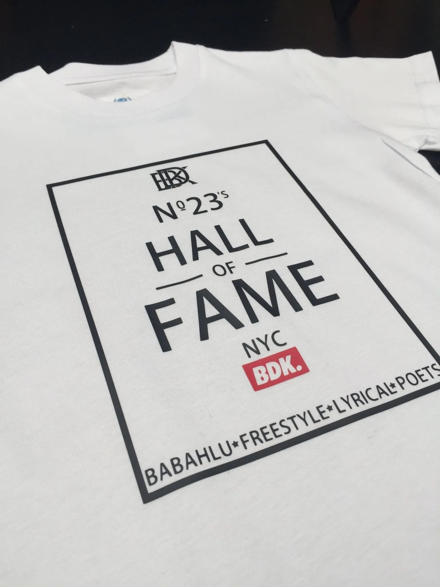 "Hall of Fame" T Shirt