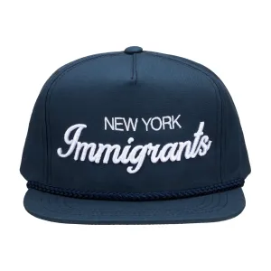 "New York Immigrants" Classic Flat-Bill Snapback