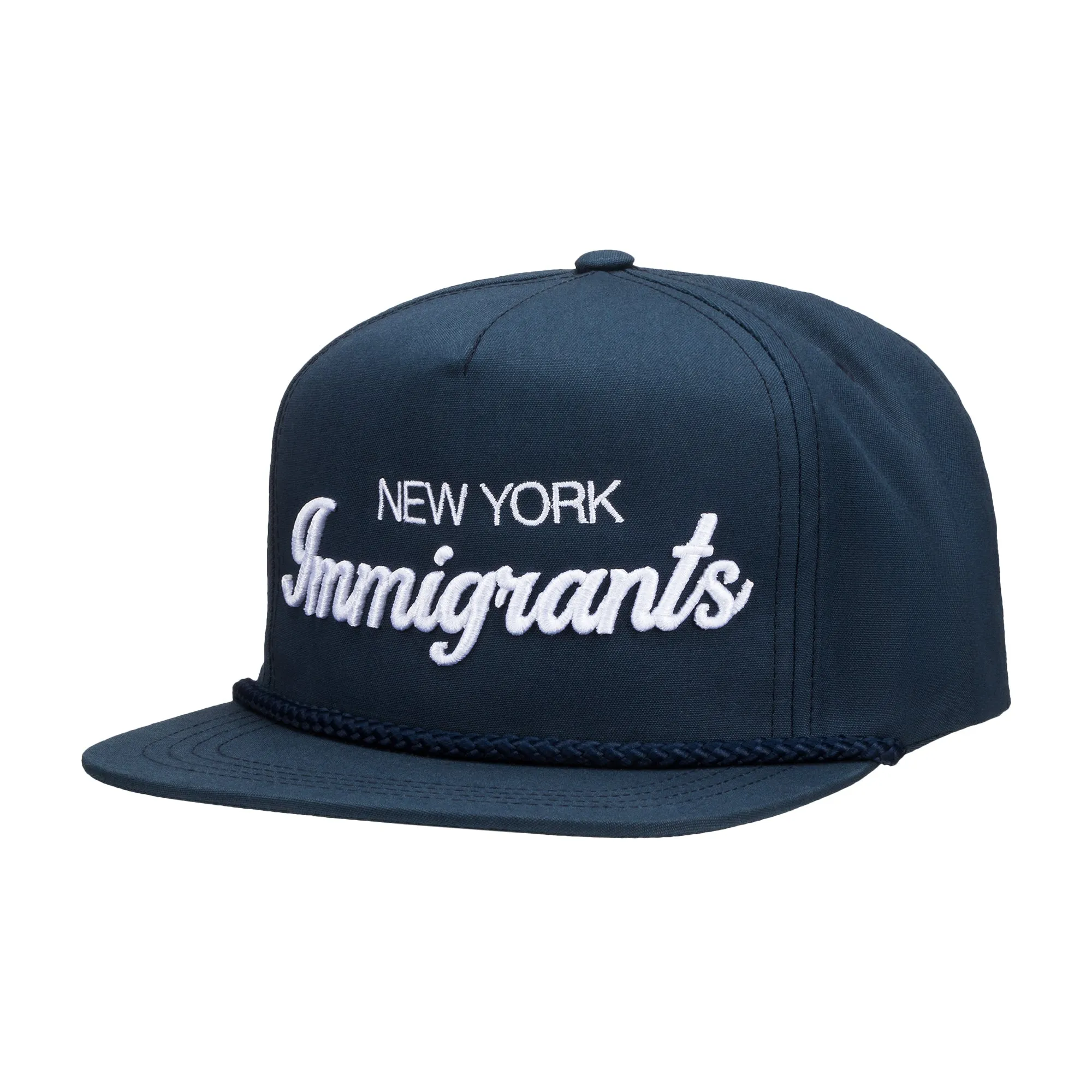 "New York Immigrants" Classic Flat-Bill Snapback