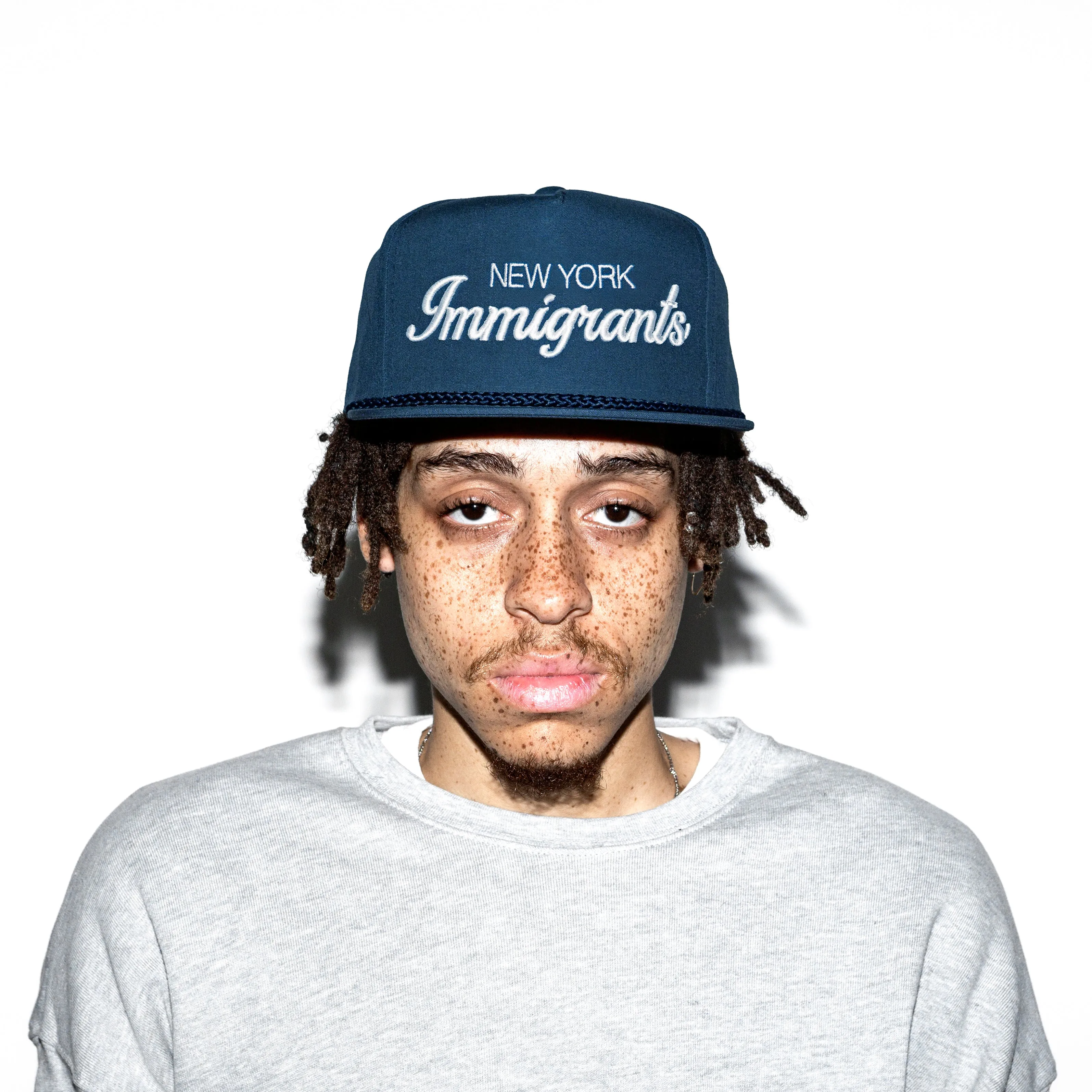 "New York Immigrants" Classic Flat-Bill Snapback