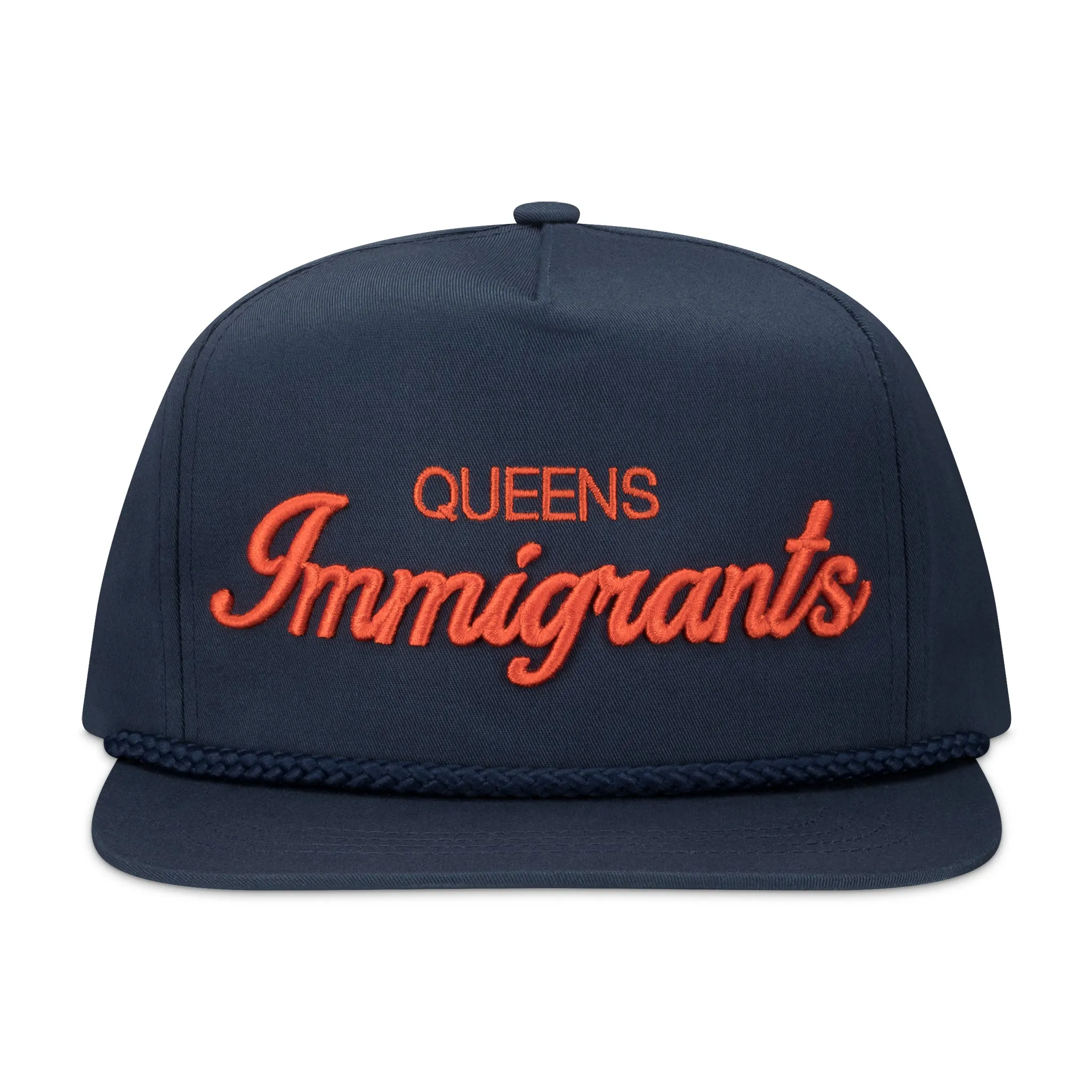 "Queens Immigrants" Classic Flat-Bill Snapback